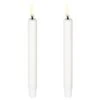 LED Mini Stabkerze Nordic White 2-er Set, 1,3 X 13,8 Cm -Heimdekoration Rabatt uyuni led mini taper candle nordic white 2 pack 0
