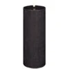 LED Stumpenkerze 7,8 X 20,3 Cm, Forest Black -Heimdekoration Rabatt uyuni led pillar candle 11