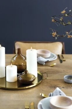 Stumpenkerze Led Nordic White, 5 X 7,5 Cm -Heimdekoration Rabatt uyuni stumpenkerze led 14