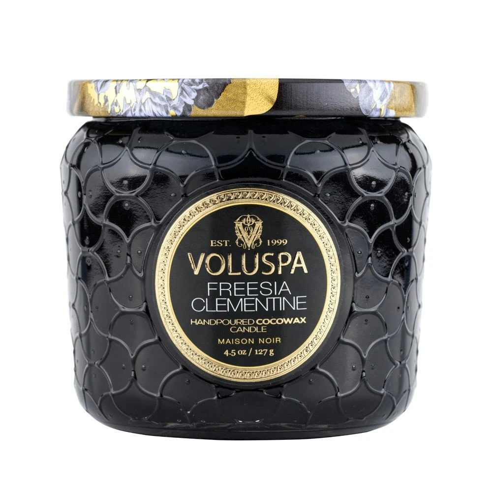 Voluspa Maison Petite Jar Duftkerze, Freesia Clementine 3 Voluspa Maison Petite Jar Duftkerze, Freesia Clementine
