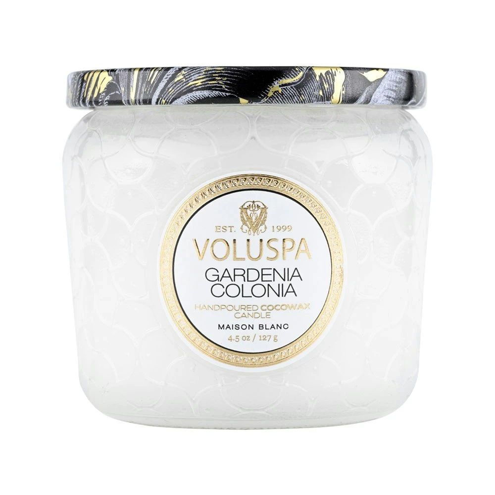 Voluspa Maison Petite Jar Duftkerze, Gardenia Colonia 3 Voluspa Maison Petite Jar Duftkerze, Gardenia Colonia