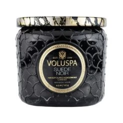 Voluspa Maison Petite Jar Duftkerze, Suede Noir